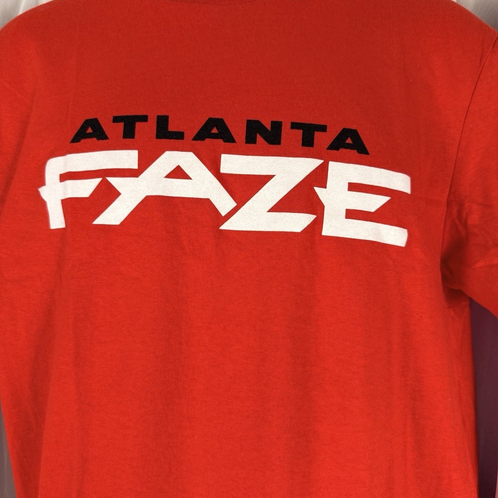 Atlanta FaZe T Shirt Mens Medium Red Call Of Duty League Gaming Tee - Picture 2 of 7